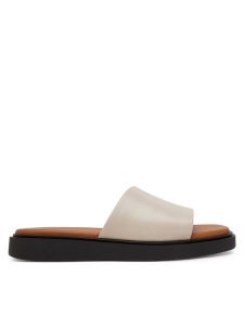 Vagabond Shoemakers Klapki Connie 5757-201-02 Beżowy. Brązowe klapki Vagabond Shoemakers, bez wzorów, ze skóry, bez obcasa. Za 369,99 zł.