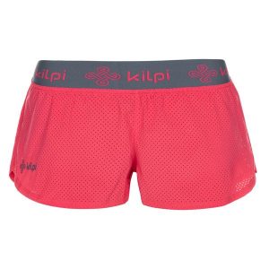 Funkcjonalne spodenki damskie Kilpi IRAZU-W. Czerwone szorty Kilpi, bez wzorów, sportowe. Za 174,18 zł.