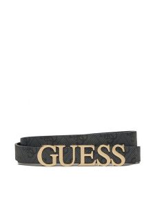 Guess Pasek Damski BW9204 P5120 Czarny. Czarne paski Guess, z aplikacjami, ze skóry. Za 119,99 zł.