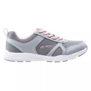 Buty sportowe damskie Martes Celari Wo's - szare, Rozmiar buta 39. Szare buty sportowe MARTES, bez wzorów, z gumy, bez zapięcia, do biegania. Za 89,99 zł.