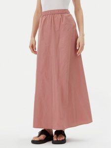 MAX&Co. Spódnica midi Matrigna 2516101074200 Różowy Relaxed Fit. Czerwone spódnice MAX&Co., bez wzorów, z syntetyku, midi. Za 279,99 zł.