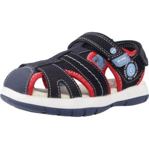 Sandały GARVALIN 242816G Niebieski. Niebieskie buty trekkingowe GARVALIN, z tkaniny, bez zapięcia. Za 101,99 zł.