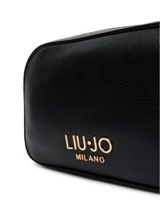 Liu Jo Torebka AA6137 E1012 Czarny. Czarne listonoszki Liu Jo, bez wzorów, ze skóry, bez dodatków. Za 469,99 zł.