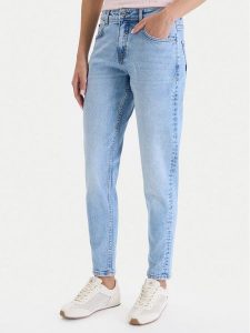 Beverly Hills Polo Club Jeansy W126-BHLTR-1002-22D Niebieski Slim Fit. Niebieskie jeansy Beverly Hills Polo Club, bez wzorów, z bawełny. Za 179,99 zł.