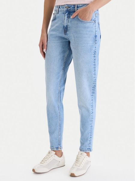 Beverly Hills Polo Club Jeansy W126-BHLTR-1002-22D Niebieski Slim Fit. Niebieskie jeansy Beverly Hills Polo Club, bez wzorów, z jeansu. Za 179,99 zł.
