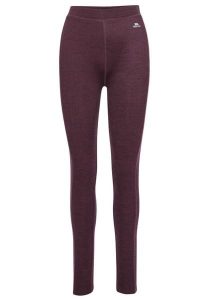 Trespass Dainton damskie legginsy-termiczne z wzorem. Fioletowe legginsy Trespass, bez wzorów, z elastanu. Za 171,99 zł.
