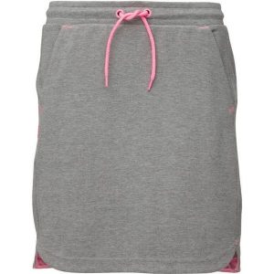 Elegancka spódnica Ecodora Gry dla kobiet - Wygoda i styl. Szare spódnice Alpine Pro, bez wzorów, eleganckie. Za 157,99 zł.