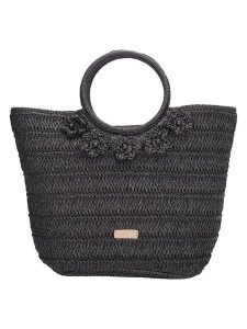 Beagles Shopper bag "Amalfi" w kolorze czarnym - 49 x 31 x 18 cm rozmiar: onesize. Czarne shopper bag Beagles, bez wzorów, z materiału, bez dodatków. Za 95,99 zł.