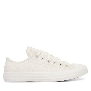 Trampki Converse. Białe trampki Converse, bez wzorów, bez zapięcia. Za 379,99 zł.