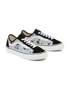 Vans Sneakersy "Decon VR3" w kolorze biało-czarno-błękitnym rozmiar: 36,5. Czarne trampki Vans, bez wzorów, z materiału, bez zapięcia. Za 158,47 zł.