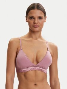 Calvin Klein Underwear Biustonosz braletka LV00QF8825 Różowy. Czerwone biustonosze Calvin Klein Underwear, bez wzorów, z bawełny. Za 179,99 zł.