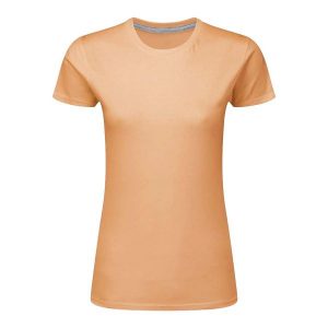 Idealna Koszulka Damska. Brązowe bluzki SG, l, bez wzorów, sportowe, bez kołnierzyka, bez ramiączek. Za 34,99 zł.