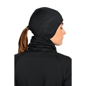 Czapka z otworem na kucyk Damska Nessi Sportswear. Niebieskie czapki NESSI SPORTSWEAR, bez wzorów. Za 139,00 zł.