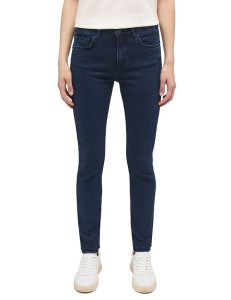Damskie Spodnie Jeansowe Mustang Style Shelby Skinny Denim Blue 1014342 5000 702. Niebieskie rurki Mustang, z denimu. Za 219,99 zł.