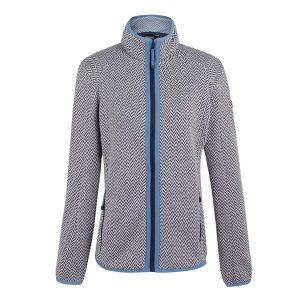 Damska Bluza Polarowa Elzie Z Pełnym Zamkiem Błyskawicznym. Niebieskie bluzy Regatta, na zimę, bez wzorów, z polaru, bez kaptura. Za 81,99 zł.