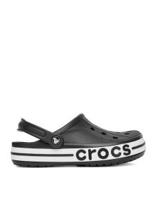 Crocs Klapki C-BAYABAND CLOG 205089-066 W Czarny. Czarne klapki Crocs, bez wzorów, z materiału, bez obcasa. Za 179,99 zł.