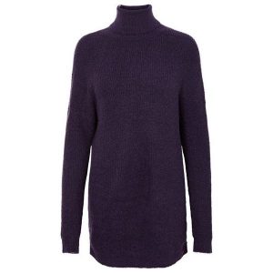 Vero Moda Damska Historia Curve Ls Rollneck Dress Purplevelvet (Rozmiar Xl). Sukienki marki Vero Moda. W wyprzedaży za 90,00 zł.