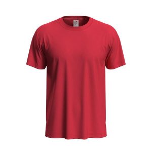 Koszulka Unisex Dla Dorosłych Z Klasycznym, Organicznym Dekoltem. Niebieskie bluzki STEDMAN, xs, bez wzorów, klasyczne, bez kołnierzyka, bez ramiączek. Za 45,99 zł.