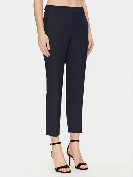 Marella Chinosy Nicosia 2513131031 Granatowy Slim Fit. Niebieskie chinosy Marella, bez wzorów, z syntetyku. Za 329,99 zł.