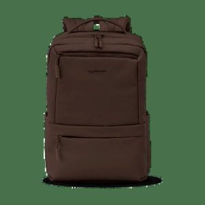 Plecak Kabinowy Wings Bagaż Z Kieszenią Na Laptop Do Pracy I Podróży Brown. Brązowe plecaki WINGS. Za 149,90 zł.