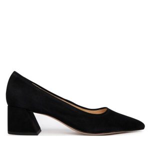 Czółenka HÖGL. Czarne czółenka HÖGL, bez wzorów, bez obcasa, bez zapięcia. Za 689,99 zł.