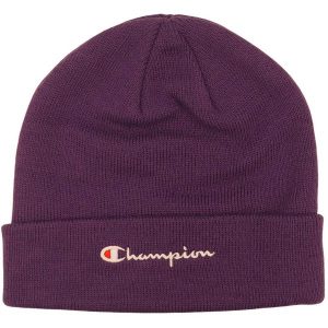 Czapka Z Haftowanym Logo. Czerwone czapki Champion, bez wzorów. Za 100,99 zł.