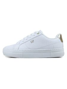 GAP Sneakersy "Portland" w kolorze białym rozmiar: 39. Białe trampki GAP, bez wzorów, bez zapięcia. Za 163,64 zł.