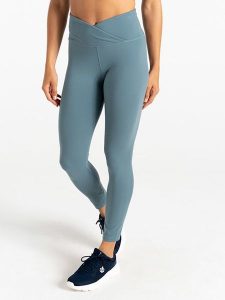 Dare 2b Legginsy sportowe "Revived II" w kolorze błękitnym rozmiar: 46. Niebieskie legginsy Dare 2b, bez wzorów, z materiału, outdoorowe. Za 87,61 zł.