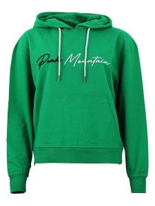 Peak Mountain Bluza "Alauren" w kolorze zielonym rozmiar: XL. Zielone bluzy Peak Mountain, xl, bez wzorów, z bawełny, z kapturem. Za 105,38 zł.