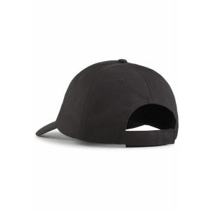 Czapka z daszkiem z logo No. 1 ESS PUMA Black. Czarne czapki Puma, bez wzorów, sportowe. Za 52,99 zł.