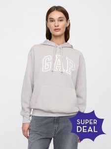 GAP Bluza w kolorze jasnoszarym rozmiar: S. Szare bluzy GAP, s, bez wzorów, z bawełny, z kapturem. Za 109,78 zł.