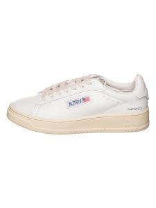 AUTRY Skórzane sneakersy "Dallas Low" w kolorze białym rozmiar: 37. Białe trampki AUTRY, bez wzorów, bez zapięcia. Za 385,62 zł.