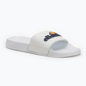 Klapki damskie Ellesse Crissi. Białe klapki Ellesse, bez wzorów, bez obcasa. Za 79,99 zł.