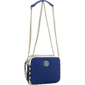 Torebka TOMMY HILFIGER - Camera Bag Icon Mix AW0AW05291 904. Niebieskie listonoszki marki TOMMY HILFIGER. Za 549,00 zł.