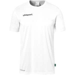 Koszulka Uhlsport Essential Functional. Białe bluzki Uhlsport, bez wzorów, sportowe, bez kołnierzyka, bez ramiączek. Za 125,50 zł.