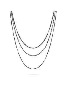 Liebeskind Naszyjnik - dł. 58 cm rozmiar: onesize. Czarne naszyjniki Liebeskind, ze stali. Za 144,92 zł.