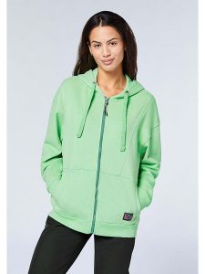 Chiemsee Bluza w kolorze zielonym rozmiar: XS. Zielone bluzy Chiemsee, xs, bez wzorów, z bawełny, bez kaptura. Za 130,99 zł.