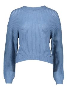 Pepe Jeans Sweter w kolorze błękitnym rozmiar: XS. Niebieskie swetry oversize Pepe Jeans, xs, bez wzorów, z bawełny, bez ramiączek. Za 184,02 zł.