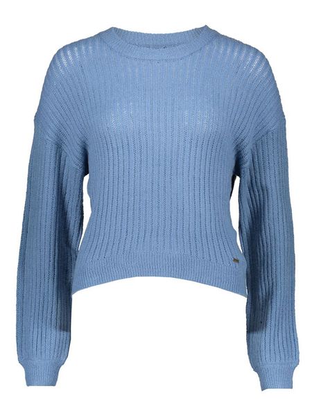 Pepe Jeans Sweter w kolorze błękitnym rozmiar: XS. Niebieskie swetry oversize Pepe Jeans, xs, bez wzorów, z bawełny, bez ramiączek. Za 100,28 zł.