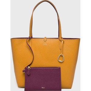 Lauren Ralph Lauren - Torebka dwustronna. Shopper bag marki Lauren Ralph Lauren. W wyprzedaży za 499,90 zł.