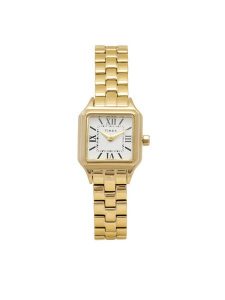 Timex Zegarek Addison TW2Y23700 Złoty. Żółte, analogowe zegarki Timex. Za 539,99 zł.