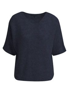 Smith & Soul Sweter w kolorze granatowym rozmiar: L. Niebieskie swetry oversize Smith & Soul, l, bez wzorów, z wełny, bez ramiączek. Za 173,99 zł.