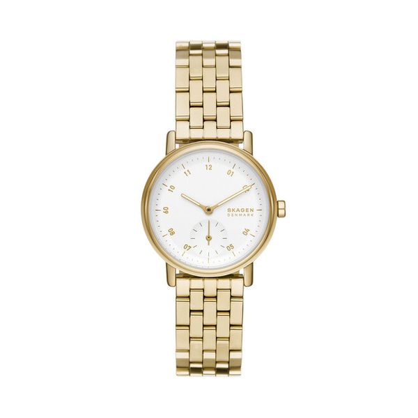 Zegarek Skagen. Żółte zegarki Skagen. Za 599,99 zł.