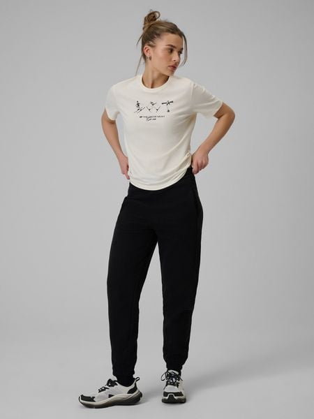 4F Spodnie dresowe joggery damskie - czarne XL. Czarne spodnie dresowe 4f, xl, bez wzorów, z bawełny. Za 149,99 zł.