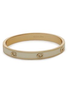 Coach Bransoletka 37422719GLD100 Złoty. Żółte bransoletki Coach, metalowe. Za 269,99 zł.