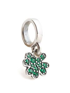 Pandora Srebrna zawieszka z kryształami rozmiar: onesize. Szare zawieszki Pandora, z kryształem, srebrne. Za 108,49 zł.