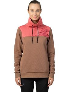 Hannah Bluza "Sibele" w kolorze jasnobrązowo-różowym rozmiar: 38. Brązowe bluzy Hannah, bez wzorów, bez kaptura. Za 252,99 zł.