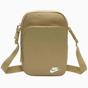 Saszetka na ramię Nike Nk Heritage Crossbody. Brązowe nerki i saszetki Nike, bez wzorów. Za 110,99 zł.