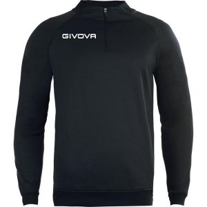 Bluza piłkarska dla dorosłych Givova Maglia Tecnica czarna. Czarne bluzy Givova, m, bez wzorów, bez kaptura. Za 87,15 zł.