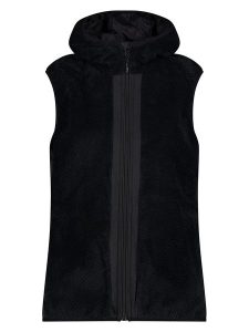 CMP Kamizelka polarowa w kolorze czarnym rozmiar: 38. Czarne kamizelki CMP, s, bez wzorów, z materiału, bez kołnierzyka, bez ramiączek, bez kaptura. Za 126,45 zł.